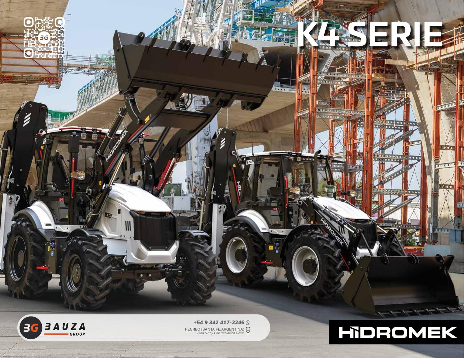 Retroexcavadora HIDROMEK HMK 102 S Alpha