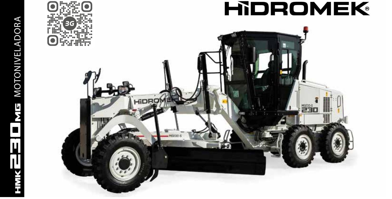 Motoniveladora HIDROMEK HMK 230 MG