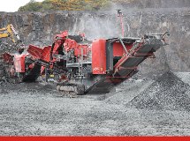 Trituradora de cono TEREX C-1545P