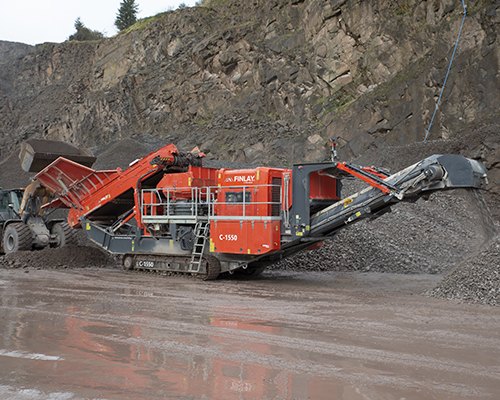 Trituradora de cono TEREX C-1550