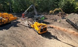 Procesadora de madera TEREX ChipMax 364T