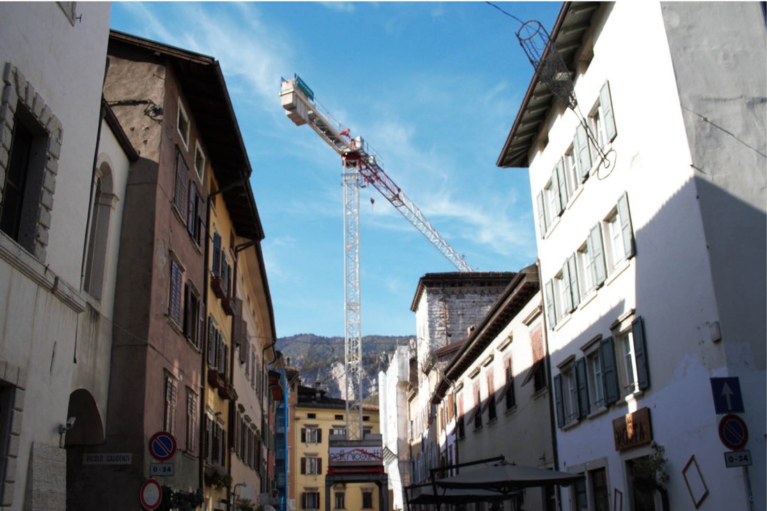 Grúa torre flat top TEREX CTT 91-5