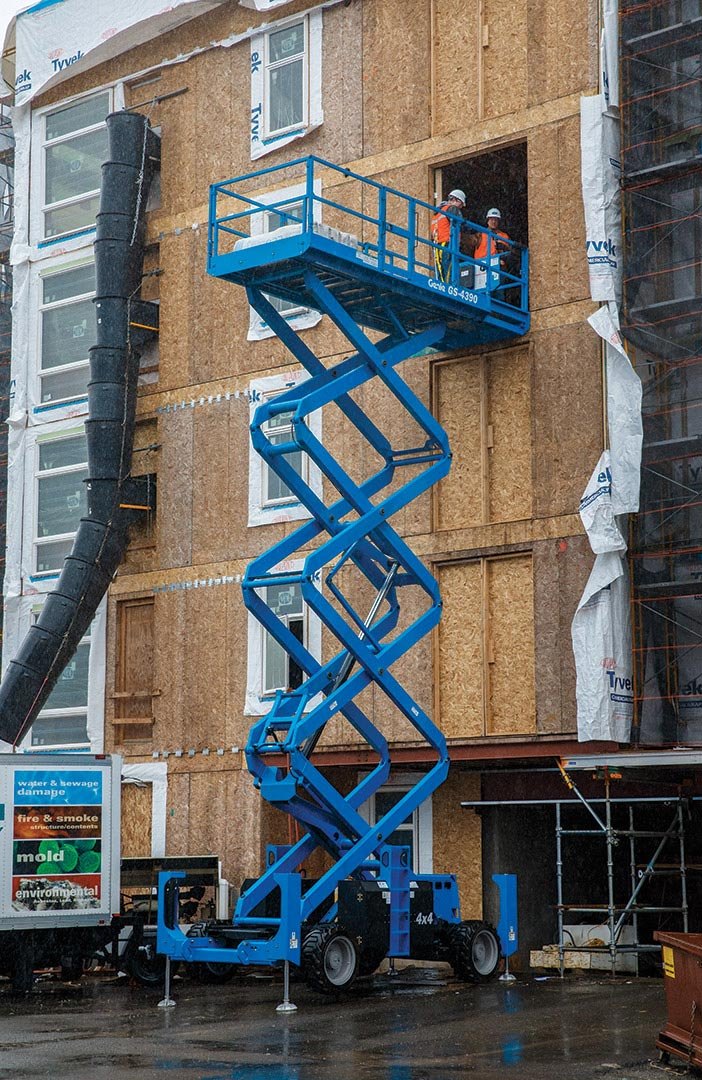 Plataforma tijera TEREX GS-4390 RT