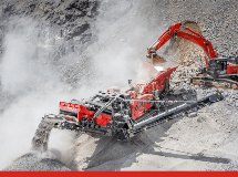 Trituradora de impacto TEREX I-130RS