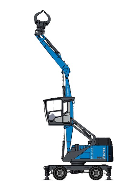 Manipulador de material TEREX MHL820 BATTERY+