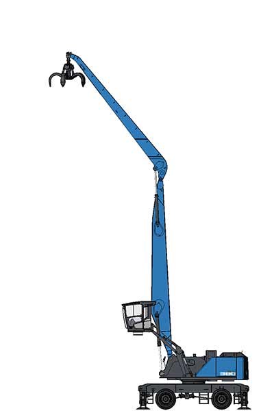 Manipulador de material TEREX MHL880 F