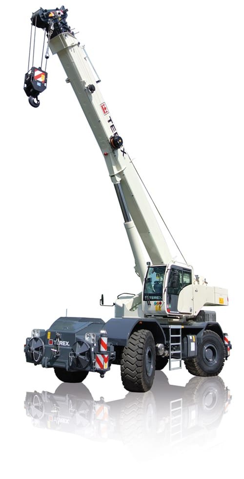 Grúa rough terrain TEREX Quadstar 1065
